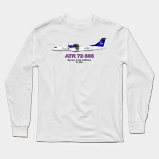 Avions de Transport Régional 72-500 - Syrian Arab Airlines Long Sleeve T-Shirt